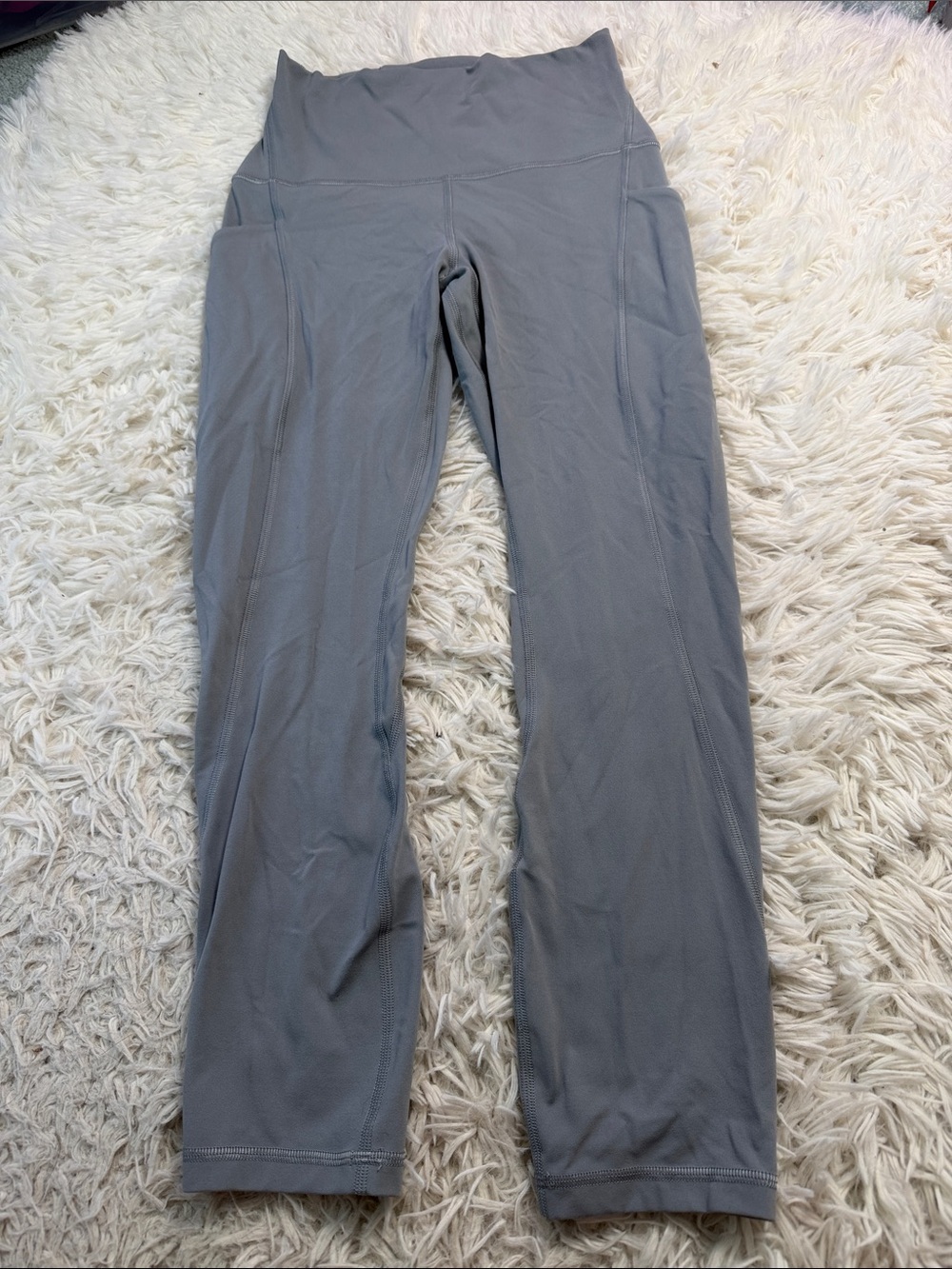 Lululemon Align High Rise Crop with Pockets 23" Rhino Grey